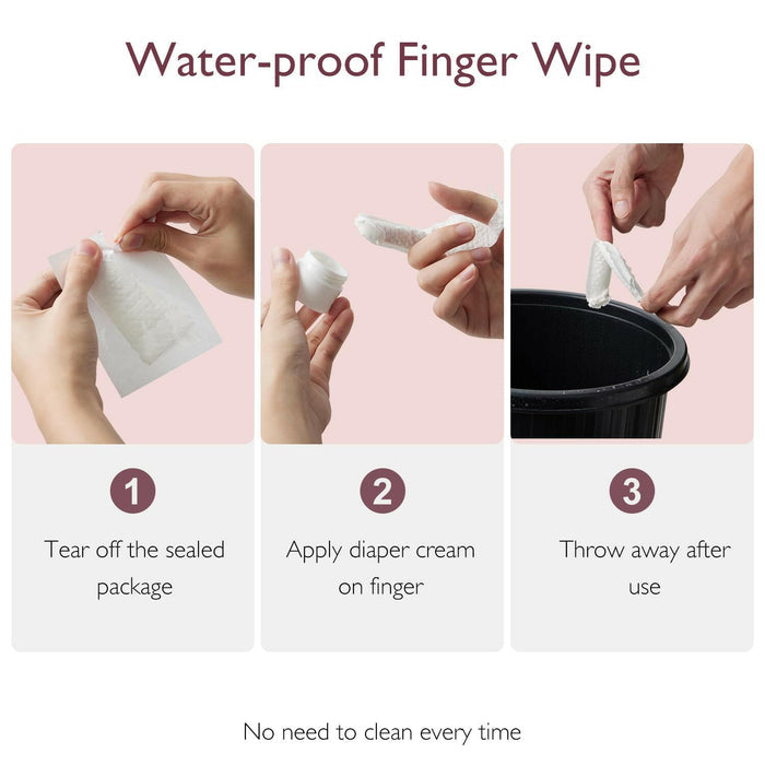 Momcozy 2-in-1 Finger Cover Shields, 30 pcs