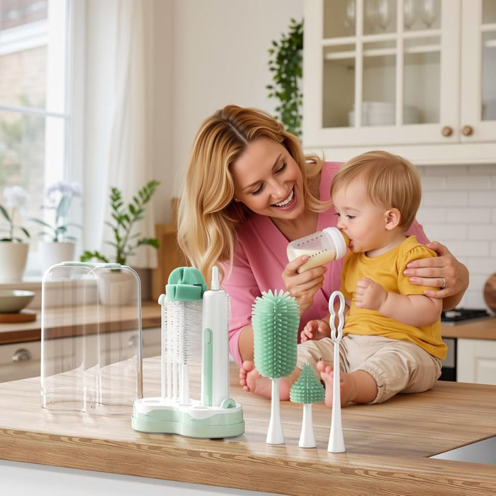 Momcozy 7-in-1 Portable Electric Bottle Brush