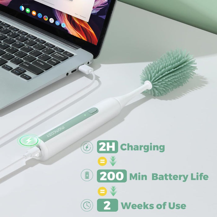 Momcozy 7-in-1 Portable Electric Bottle Brush