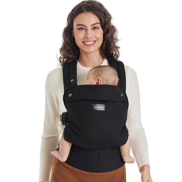 Momcozy Baby Carrier (Black, 3 Months+)
