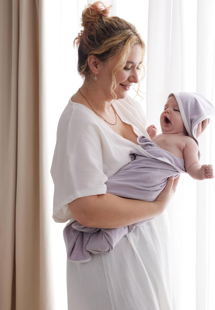 Momcozy Baby Hooded Towel Set - Pack of 2