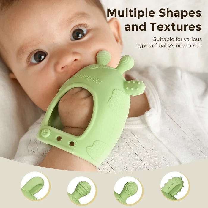 Momcozy Baby Teether Toys - Teething Mitten