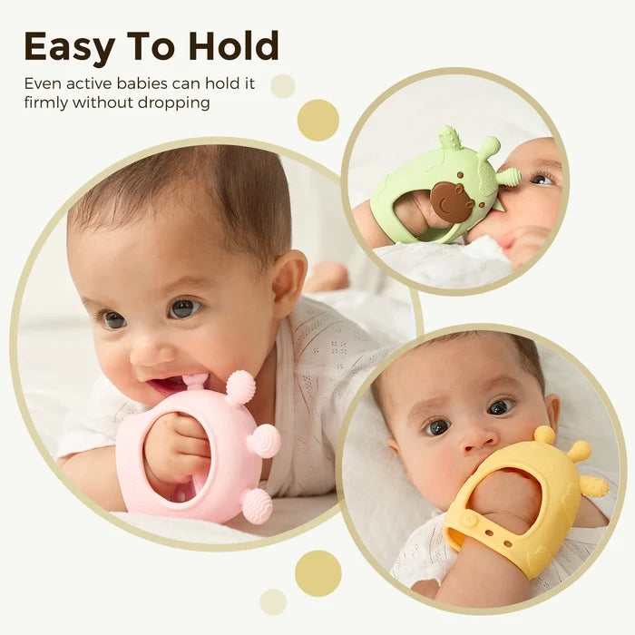 Momcozy Baby Teether Toys - Teething Mitten