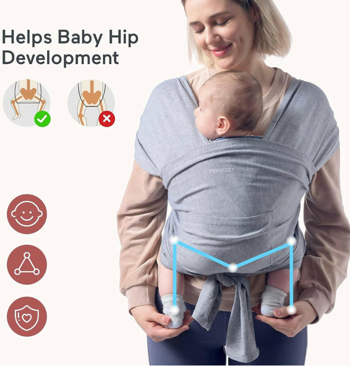 Momcozy Baby Wrap Carrier.