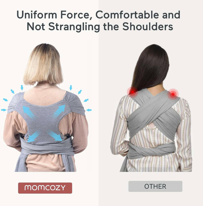 Momcozy Baby Wrap Carrier.