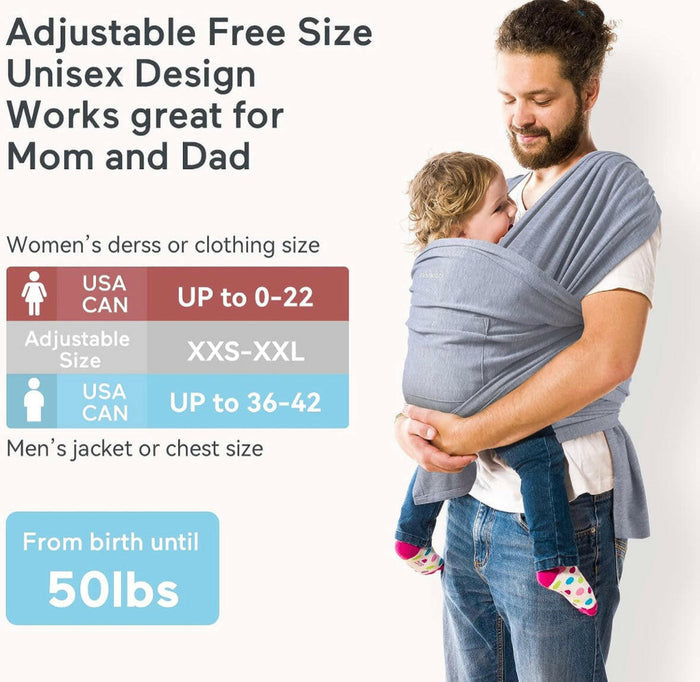 Momcozy Baby Wrap Carrier.