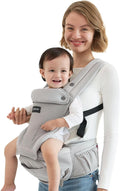 Momcozy Carrier With Hip Seat (Grey)