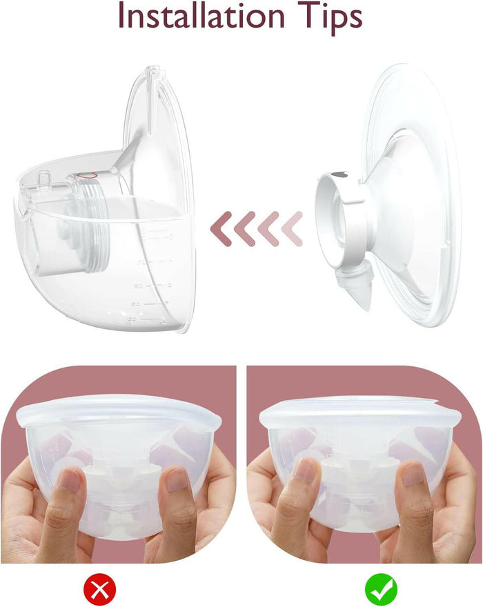 Momcozy Collector Cup Full Set Compatible with Momcozy M5.