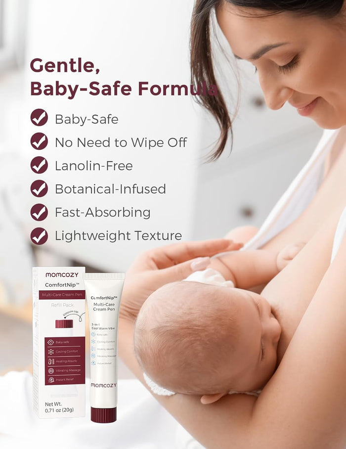 Momcozy Comfort Nip Cooling Comfort & Touch Free Nipple Cream Refill