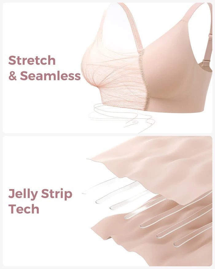 Momcozy Cool Fit T Shirt Bra (Oyster Pink/Beige)