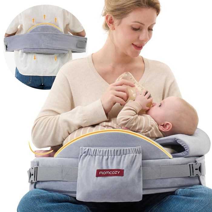 Momcozy CozyPro Nursing Pillow (Grey)