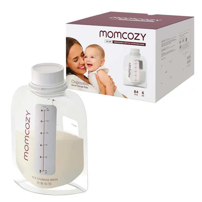 Momcozy Direct To Feed Breastmilk Storage Bag (84 Pcs).