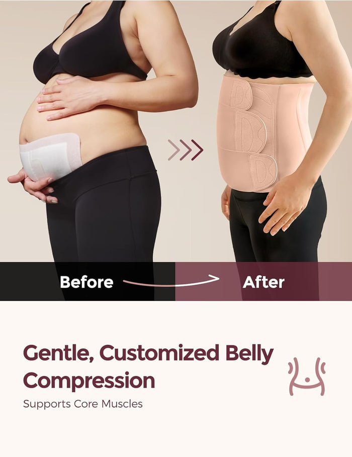 Momcozy Ergowrap Back Support Belt (Beige)