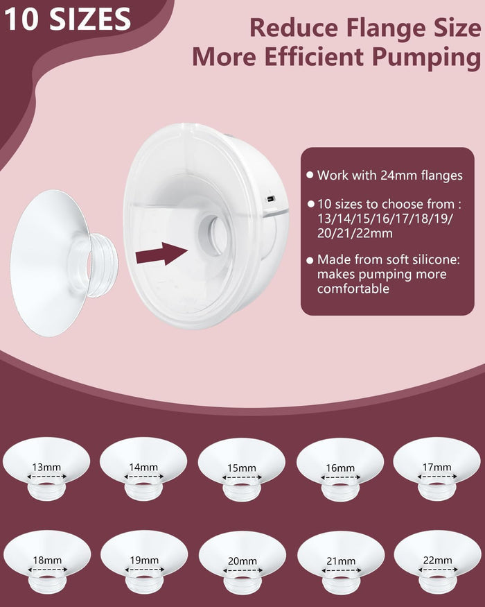 Momcozy Flange For M5 (15mm) - Pack of 4.