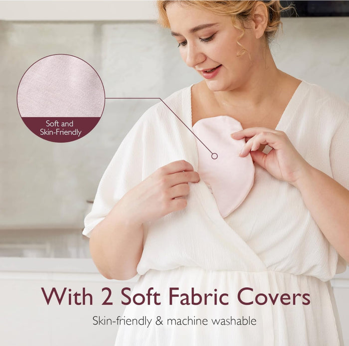 Momcozy Hot and Cold Breast Pads, 2 Pads