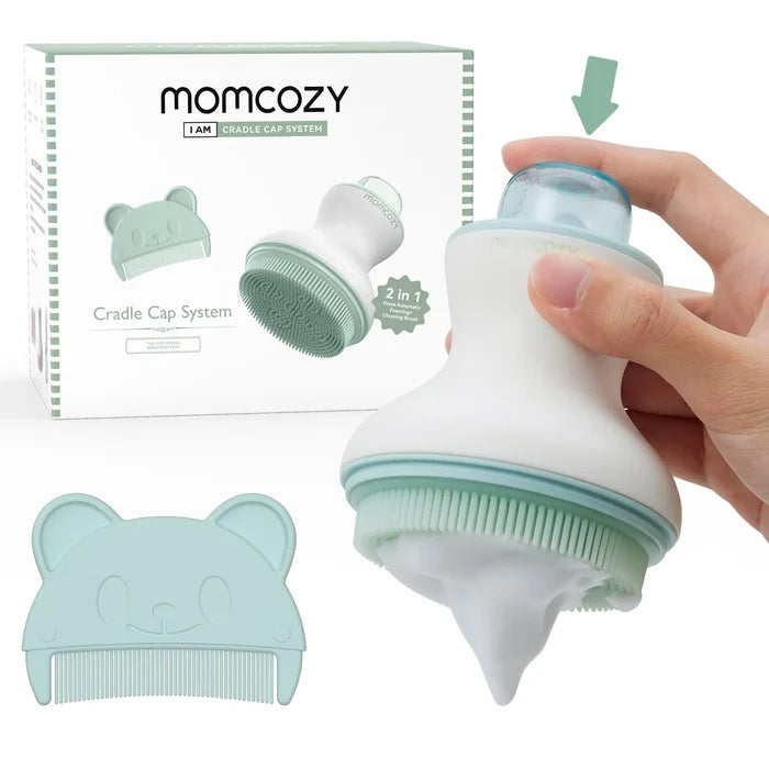 Momcozy﻿ Innovative Baby Cradle Cap Brush