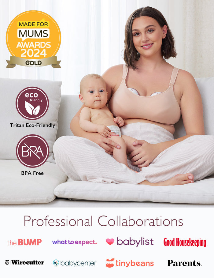Momcozy M6 Double Portable Breast Pump - Grey