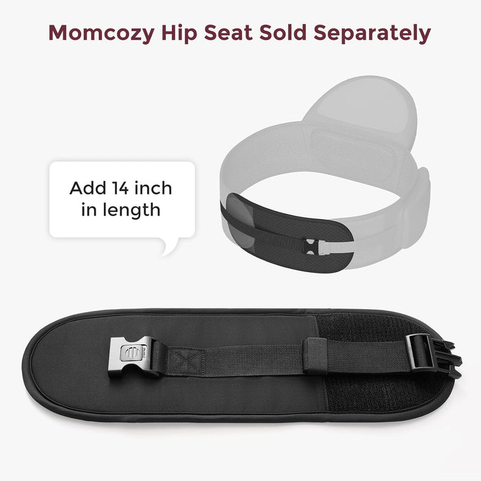 Momcozy Move2Fit Hip Carrier Belt Extender (Black)