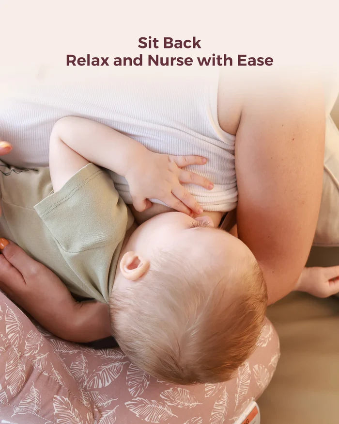Momcozy Multifunctional and Adjustable Nursing Pillow (Light Pink)