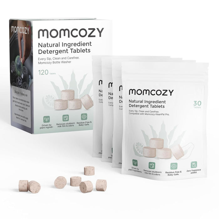 Momcozy Natural Washing Block Plant Based (120 Tablets)