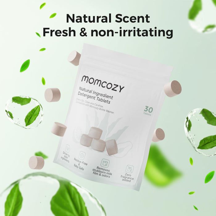Momcozy Natural Washing Block Plant Based (120 Tablets)