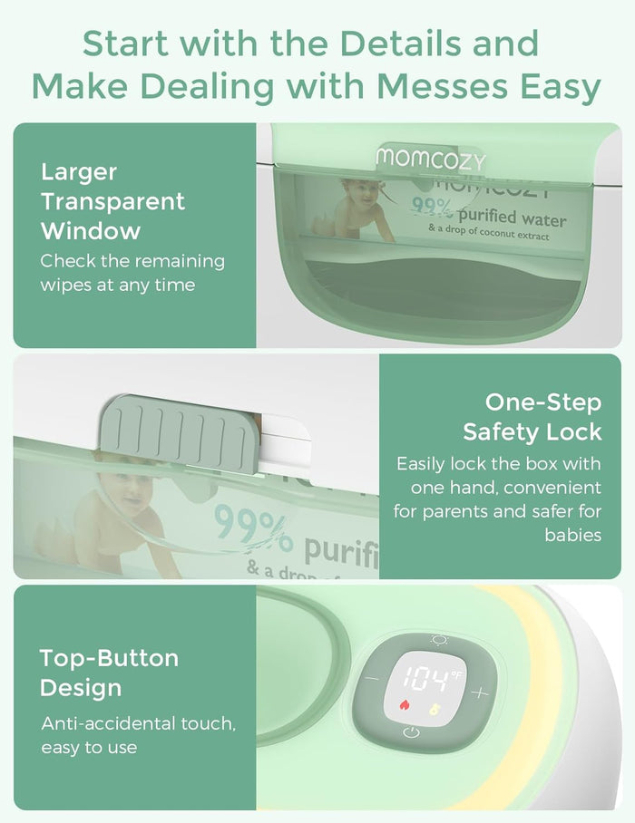 Momcozy New Baby Wipe Warmer