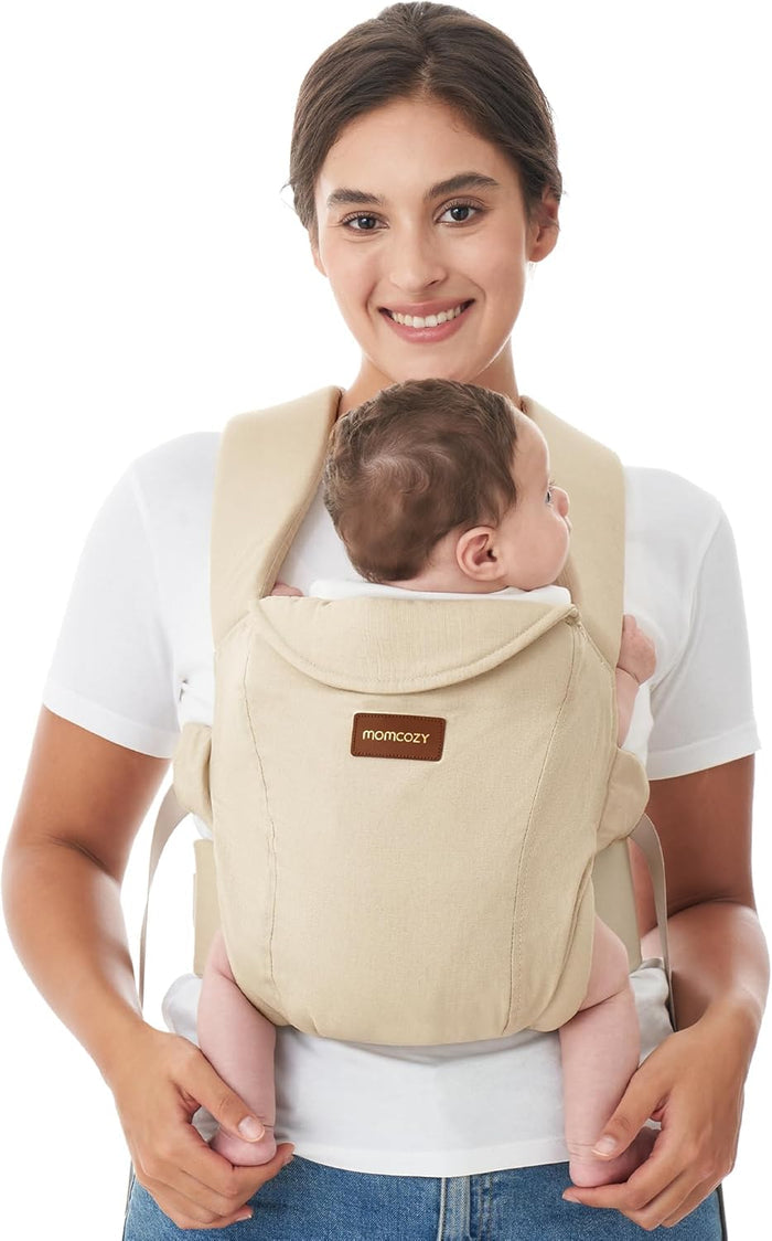 Momcozy Newborn Baby Carrier (Khaki)