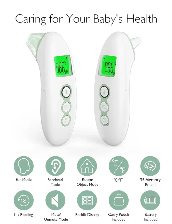 Momcozy Non-Contact Forehead and Ear Thermometer