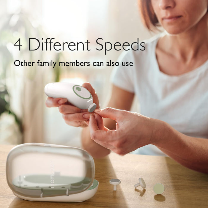 Momcozy Rechargeable Infant Electric Nail Trimmer