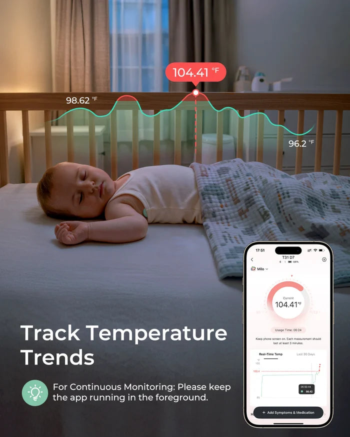 Momcozy Smart Baby Thermometer.