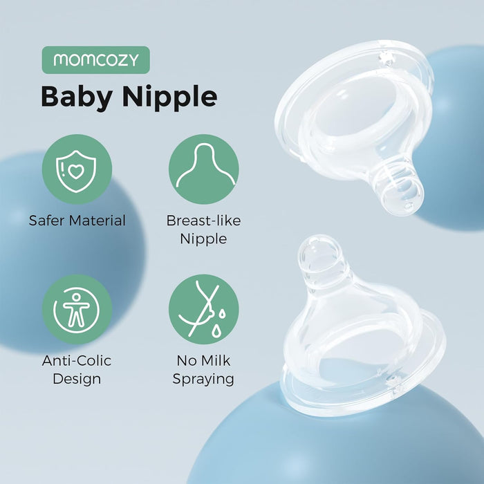 Momcozy Soft Baby Premium Natural Flow - Pack of 2