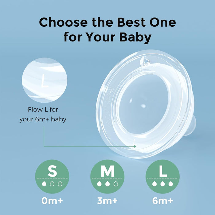 Momcozy Soft Baby Premium Natural Flow - Pack of 2