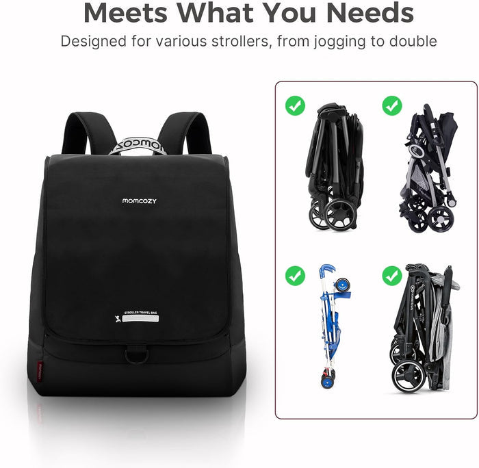 Momcozy Stroller Travel Bag (Black)