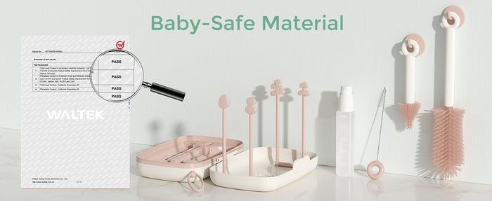 Momcozy Travel Baby Bottle Brush 7 In 1 Set