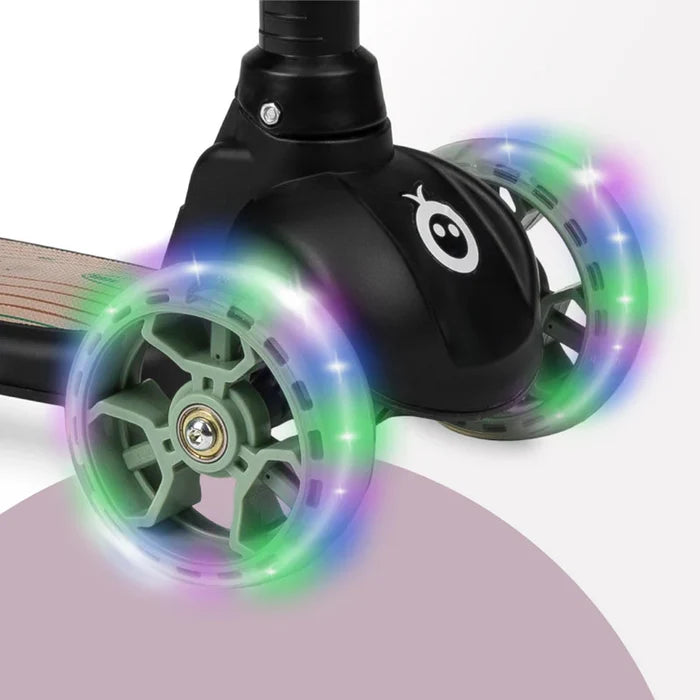MoMi Kiuru Scooter And Ride On (Black)