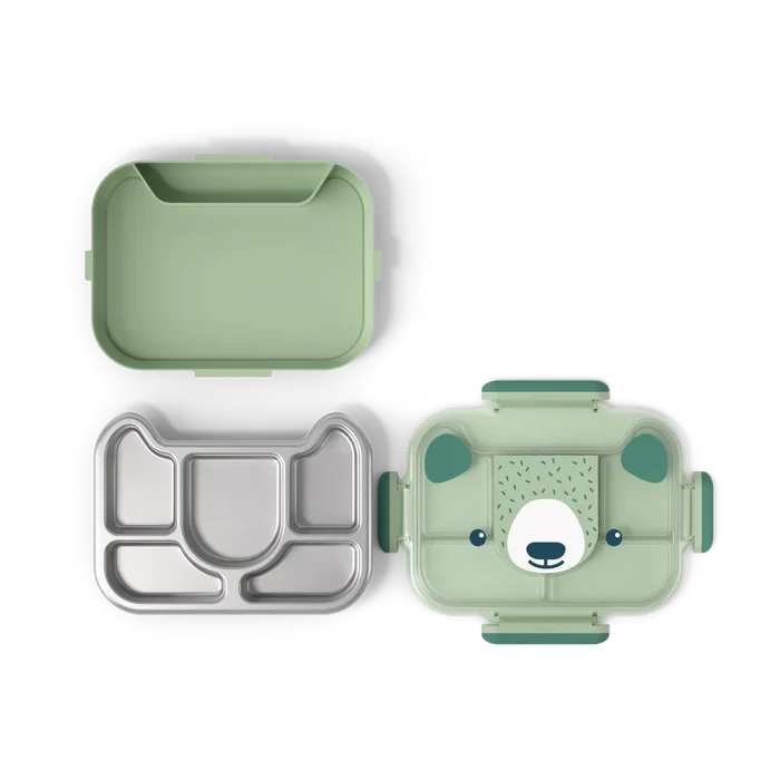 Monbento Lunch Box Wonder Green Bear S/S
