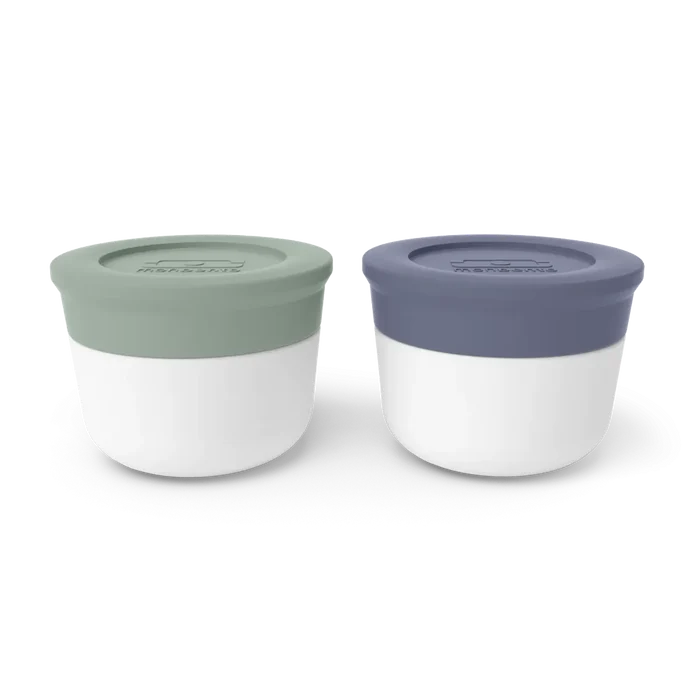 Monbento Temple Sauce Cup (Green Natural & Blue Natural)