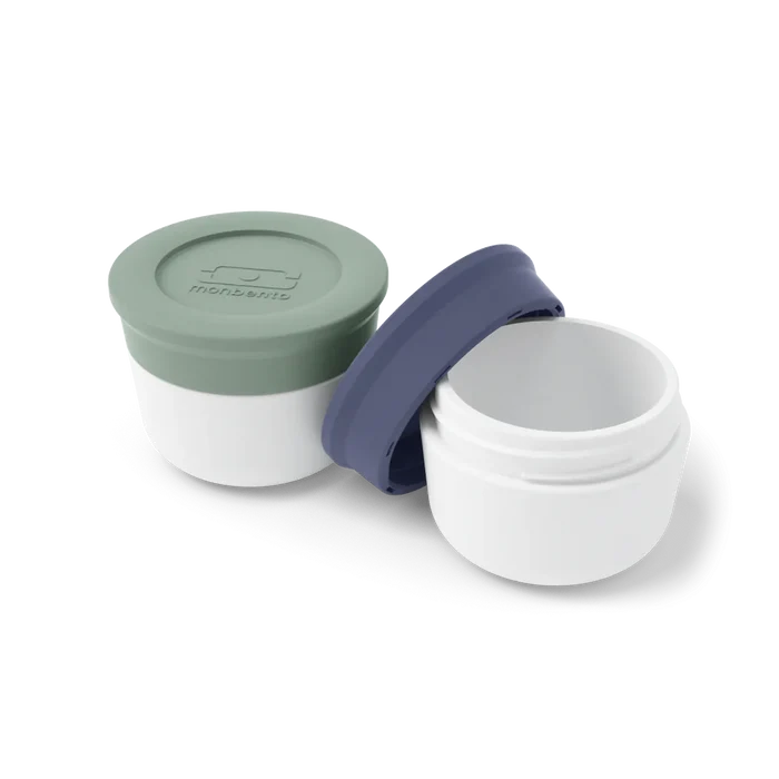 Monbento Temple Sauce Cup (Green Natural & Blue Natural)