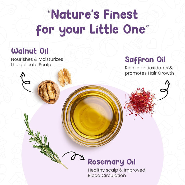 Mother Sparsh Nourishing Hair Oil for Babies by Mother Sparsh, 100ml, 0m+