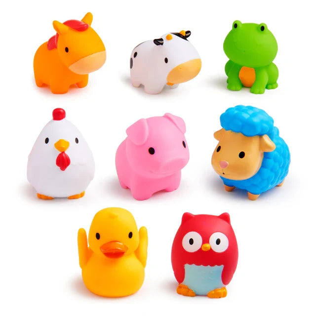 Munchkin Farm Bath Squirts (8pcs)