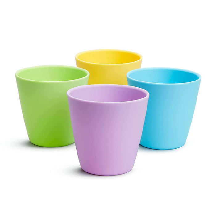 Munchkin Multi Open Training Toddler Cups, 8 Ounce, 4 Pack.