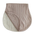 Mushie Burp Cloth Color (Natural/Fog)