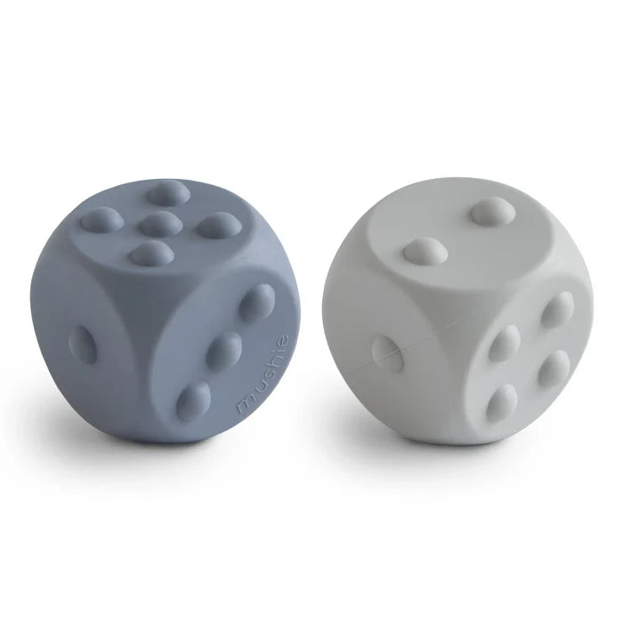 Mushie Dice Press Toy (Set of 2)