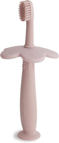 Mushie Flower Training Toothbrush (Blush)