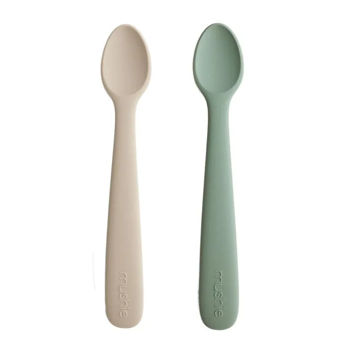 Mushie Silicone Baby Spoon
