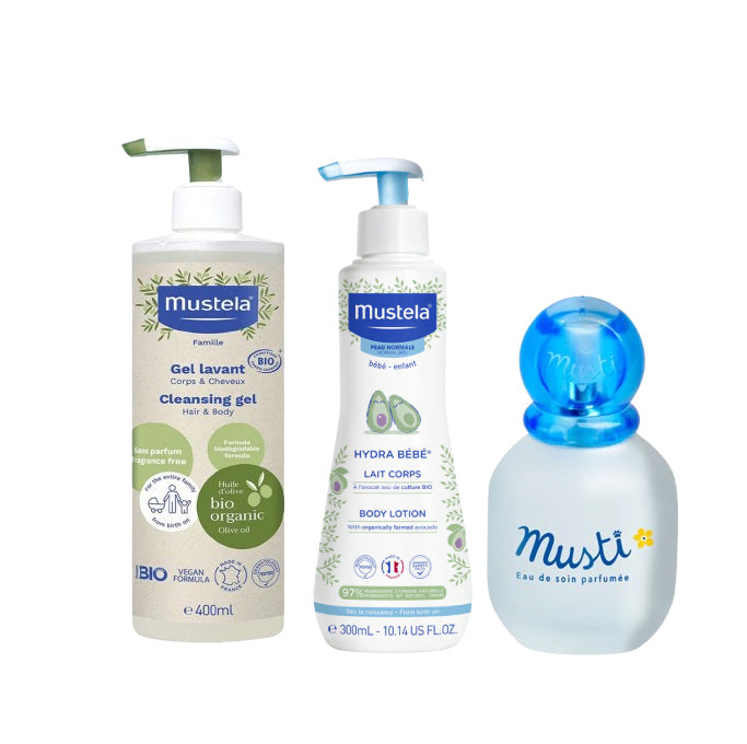 Mustela Baby Bath and Care Package