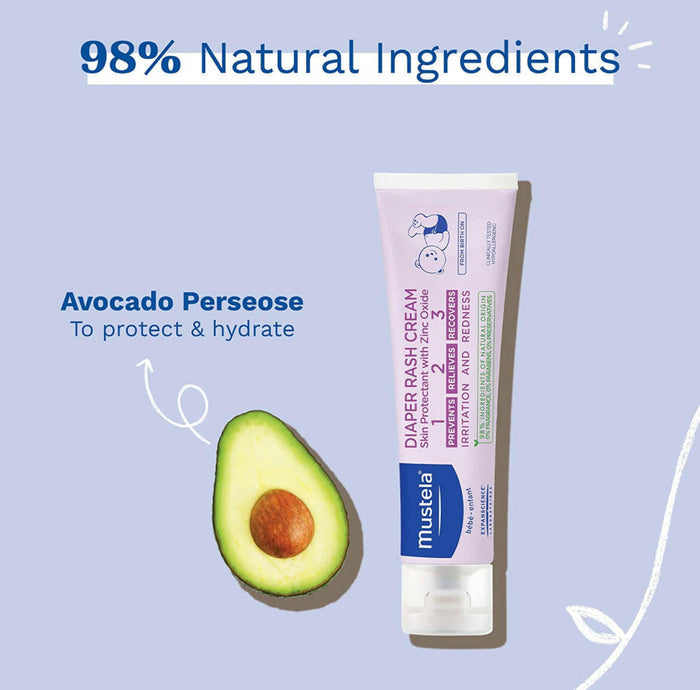Mustela Baby Diaper Rash Cream.