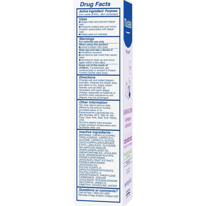 Mustela Baby Diaper Rash Cream.
