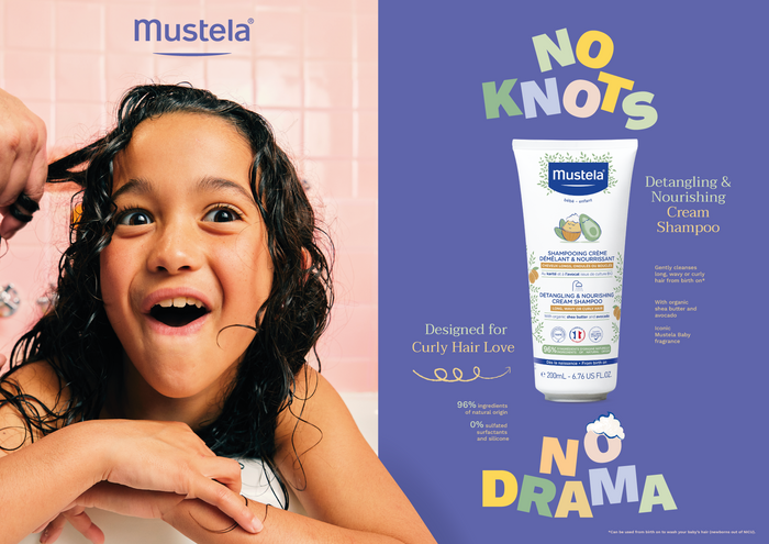 Mustela Detangling & Cream Shampoo (200ml)