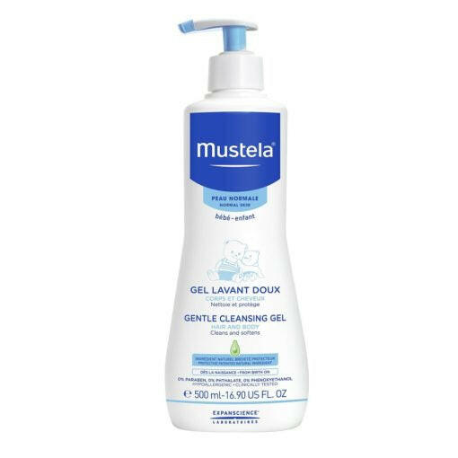 Mustela Gentle Cleansing Gel, 500 ml.